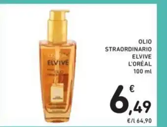 Conad L'Oréal Elvive Olio Straordinario 100 ml offerta