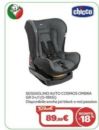 Bimbo Store Chicco Seggiolino Auto Cosmos Ombra offerta