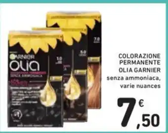 Conad Garnier Olia Colorazione Permanente senza ammoniaca, varie nuances offerta