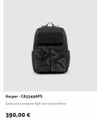 Piquadro Zaino porta computer 15.6'' offerta