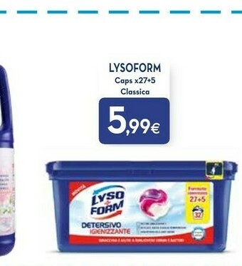 Proshop Lysoform Detersivo lavatrice offerta