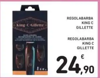 Conad Gillette Regolabarba King C offerta