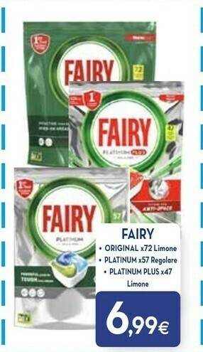 Proshop Fairy Detersivo lavastoviglie offerta