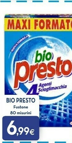 Proshop Presto Detersivo in polvere offerta