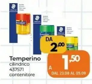 Temperino Cilindrico