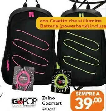 Orizzonte Gopop Zaino Gosmart offerta