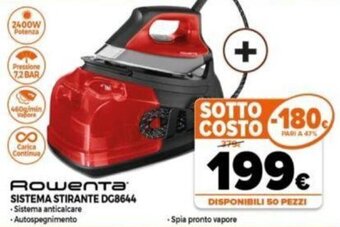 Expert Rowenta Sistema Stirante DG8644 offerta