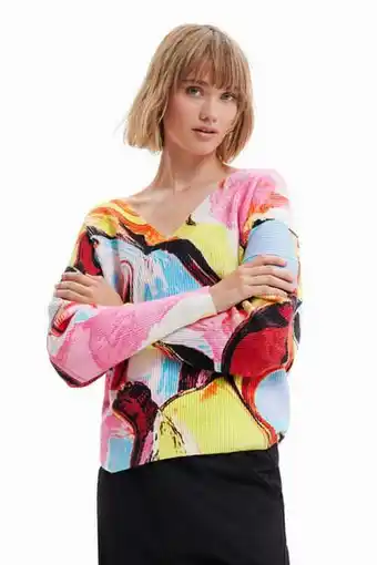 Maglione multicolor