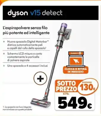 Expert dyson v15 detect offerta