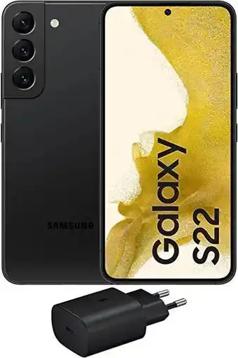 Amazon Samsung galaxy s22 5g, caricatore incluso, cellulare smartphone android senza sim 256gb display 6.1’’¹ dynamic amoled 2x, ... offerta