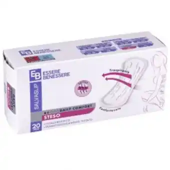 Caddy's Essere benessere salvaslip steso 20 pezzi offerta
