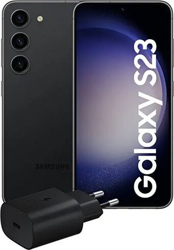 Samsung galaxy s23, caricatore incluso, smartphone android, display 6.1'' dynamic amoled 2x, fotocamera 50mp, ram 8gb, 256...