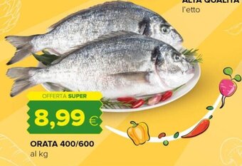 Tigre Orata 400/600 al kg offerta