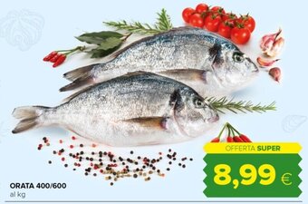 Tigre Orata 400/600 al kg offerta