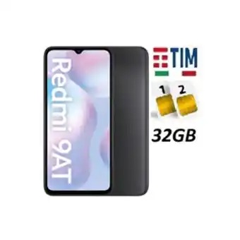 eBay Xiaomi redmi 9at dual sim 32gb grey garanzia italia brand tim offerta