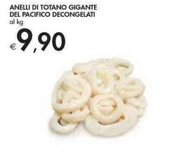 Anelli di Totano Gigante Del Pacifico Decongelati