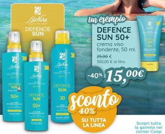 BioNike Defence Sun 50+ Crema Viso Fondente 50 ml