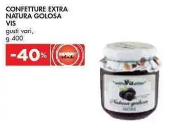 Vis Confetture Extra Natura Golosa gusti vari g 400