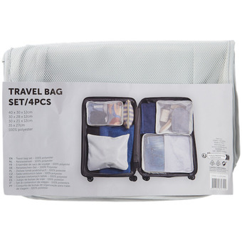 Set sacchetti da viaggio per valigia