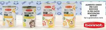 Bennet Bennet Alimento Umido per Cani Bocconi o per Gatto Bocconcini offerta