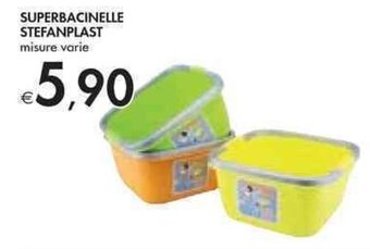 Bennet Stefanplast Superbacinelle offerta