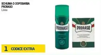 Bennet Proraso Schiuma o Dopobarba Linea offerta