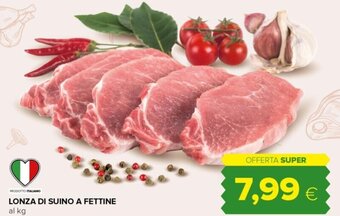 Tigre Lonza di Suino a Fettine offerta