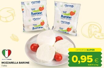 Tigre Mozzarella Barone l'etto offerta