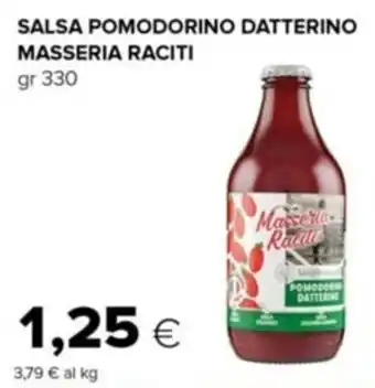 Masseria Raciti Salsa Pomodorino Datterino 330 gr