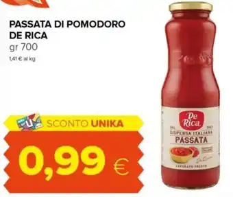 Tigre De Rica Passata di Pomodoro 700 gr offerta