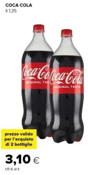 Tigre Coca Cola 1,35 lt offerta
