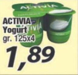 Activia Yogurt gr. 125x4