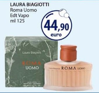 Acqua & Sapone Laura Biagiotti Roma Uomo Edt Vapo ml 125 offerta