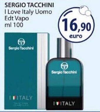 Acqua & Sapone Sergio Tacchini I Love Italy Uomo Edt Vapo ml 100 offerta