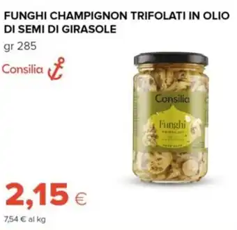 Tigre Funghi Champignon Trifolati In Olio Di Semi Di Girasole 285 gr offerta