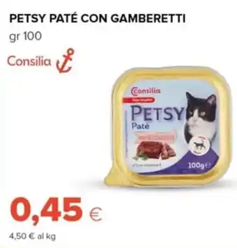 Tigre Petsy Paté con Gamberetti 100 gr offerta