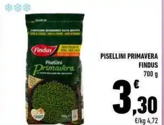 Conad Findus Pisellini Primavera 700 g offerta