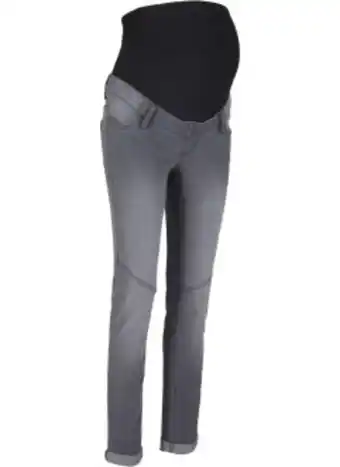Bonprix Jeggings di jeans prémaman con impunture offerta