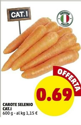 PENNY Carote Selenio offerta