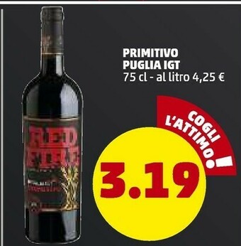 PENNY Primitivo Puglia Igt offerta