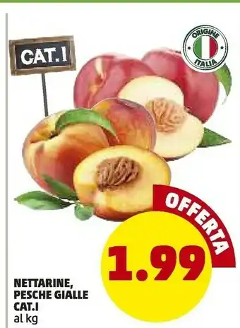 PENNY Nettarine/ Pesche Gialle offerta