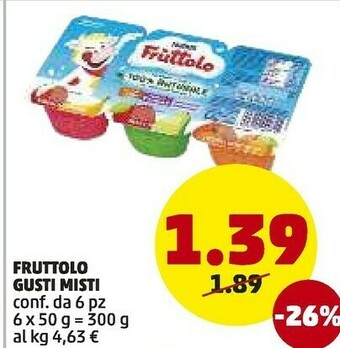 PENNY Nestlè Fruttolo Frutta Mista 300 G(ml) offerta
