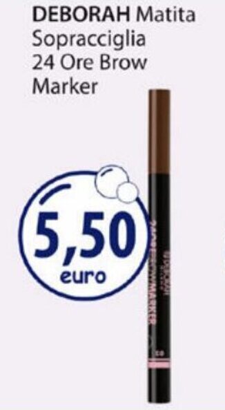 Acqua & Sapone Deborah Matita Sopracciglia 24 Ore Brow Marker offerta