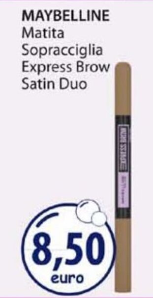 Acqua & Sapone Maybelline Matita Sopracciglia Express Brow Satin Duo offerta