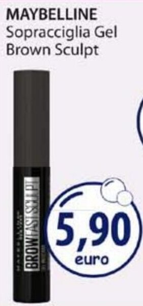 Acqua & Sapone Maybelline Sopracciglia Gel Brown Sculpt offerta