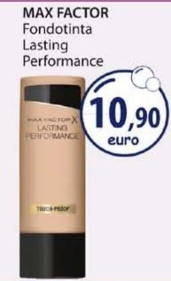Acqua & Sapone Max Factor Fondotinta Lasting Performance offerta