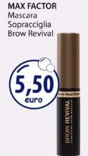 Acqua & Sapone Max Factor Mascara Sopracciglia Brow Revival offerta