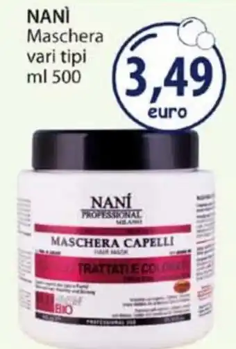 Acqua & Sapone Nanì Maschera vari tipi 500 ml offerta