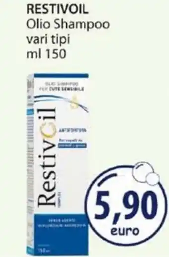 Acqua & Sapone Restivoil Olio Shampoo vari tipi 150 ml offerta