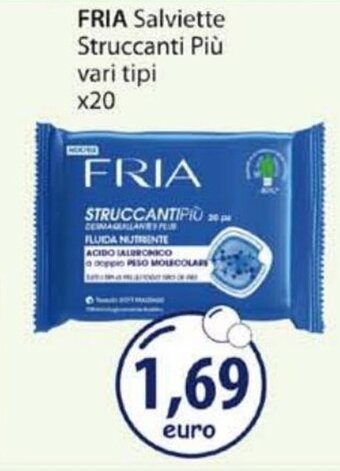 Acqua & Sapone Fria Salviette Struccanti Più vari tipi x20 offerta